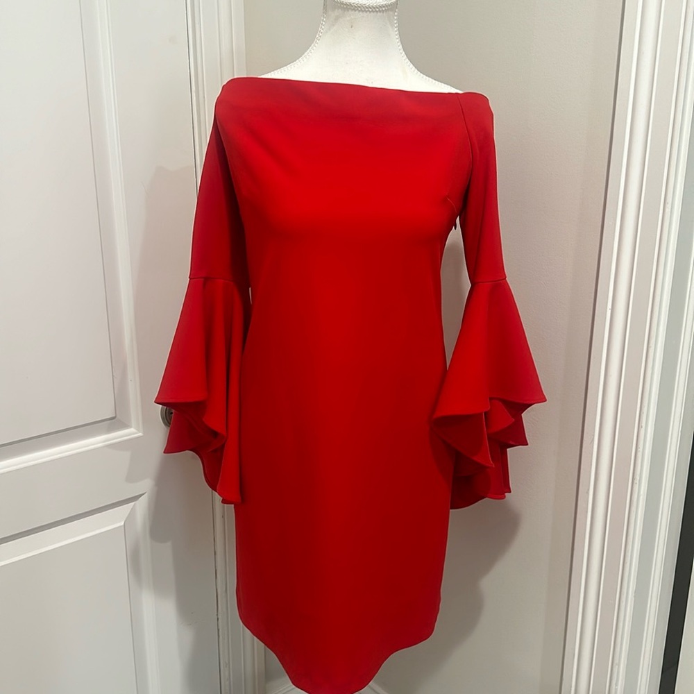 Vince Camuto off the shoulder dress